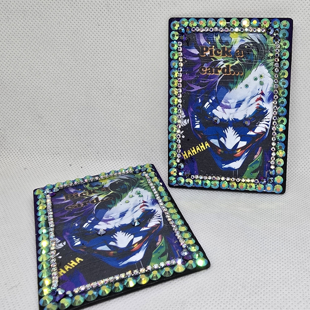 Decorative , Handmade Earrings with Rhinestones